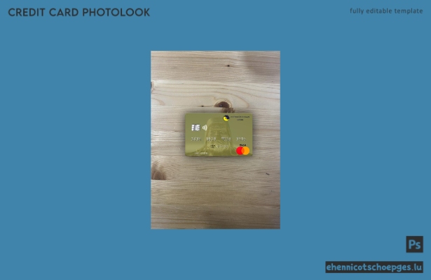 Mongolei Chinggis Khaan Bank Mastercard Photolook Beispielvorschau
